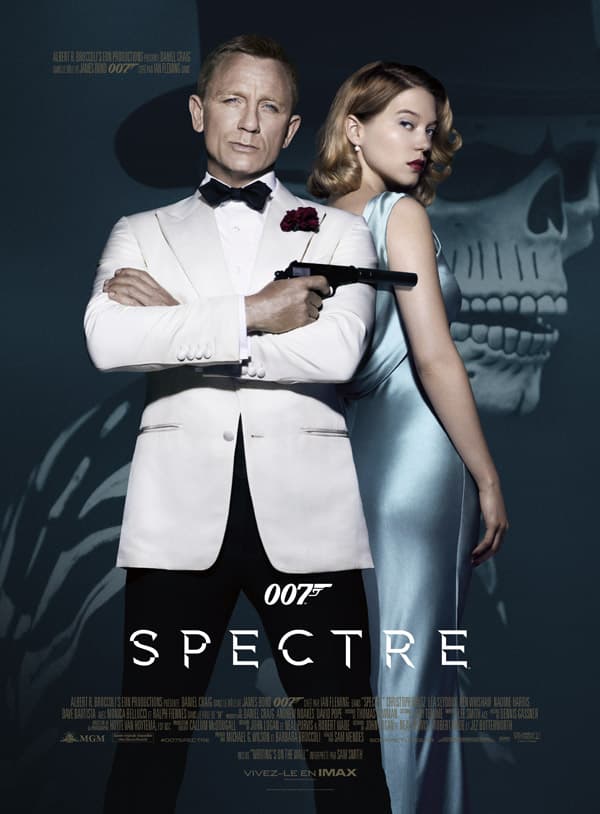 La actriz francesa Léa Seydoux se convirtió en una de las afamadas "chicas Bond" al coprotagonizar la última entrega de la legendaria serie de peliculas de James Bond, al lado del actor Daniel Craig, en 2015.