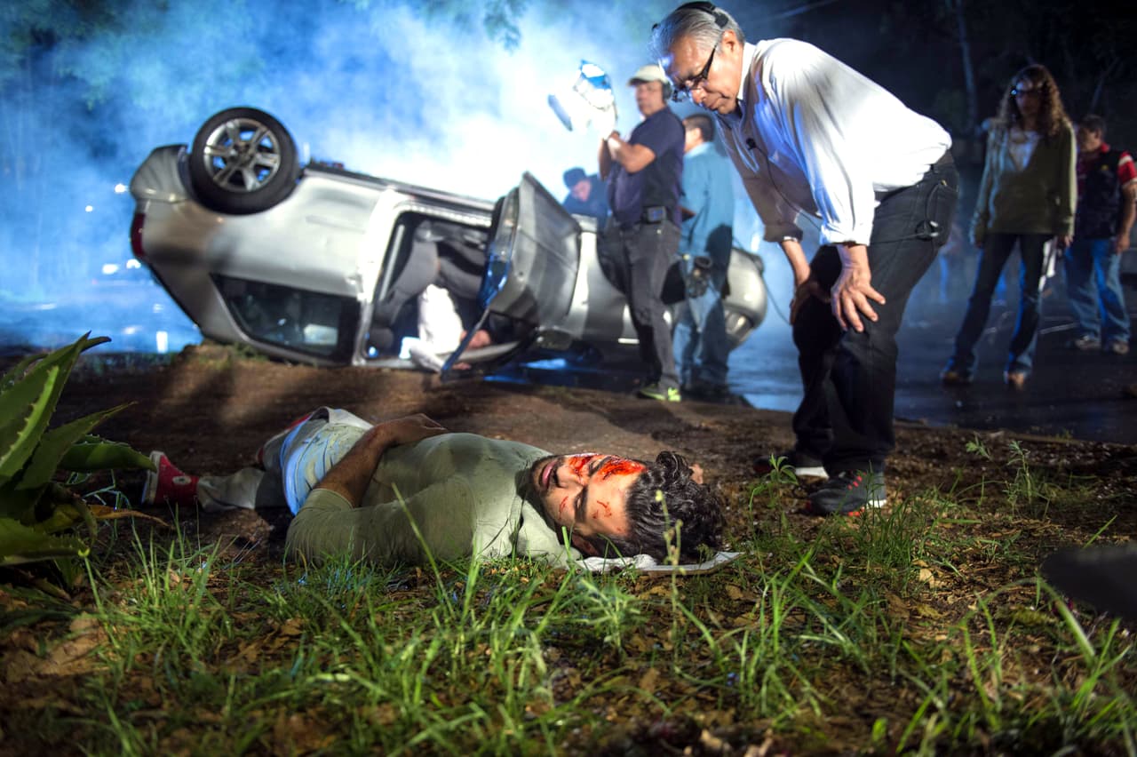 Pero los actores no utilizaron dobles.