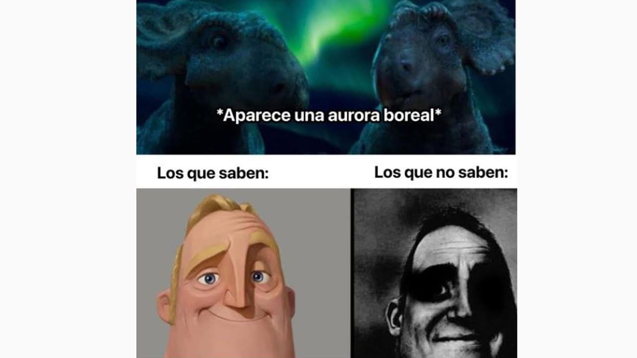 memes de auroras boreales 2