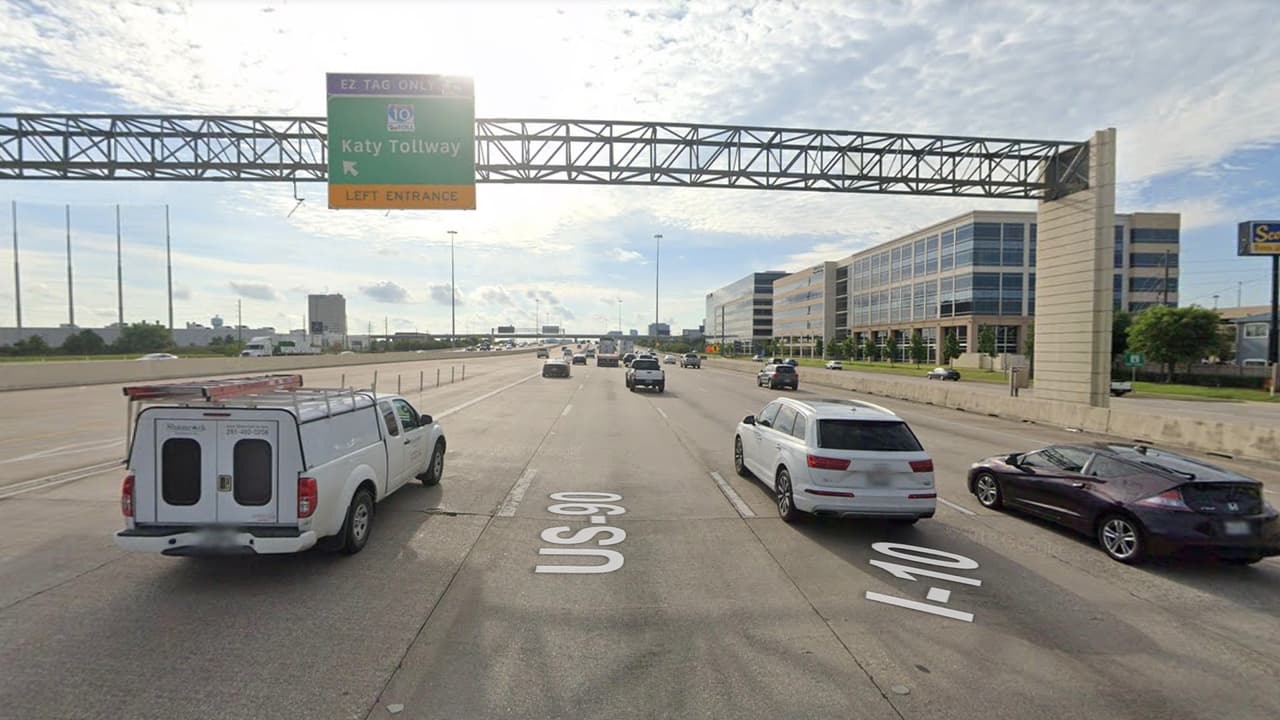 I-10 Katy Freeway es la séptima vía con más transito durante este miércoles, día previo al Acción de Gracias.