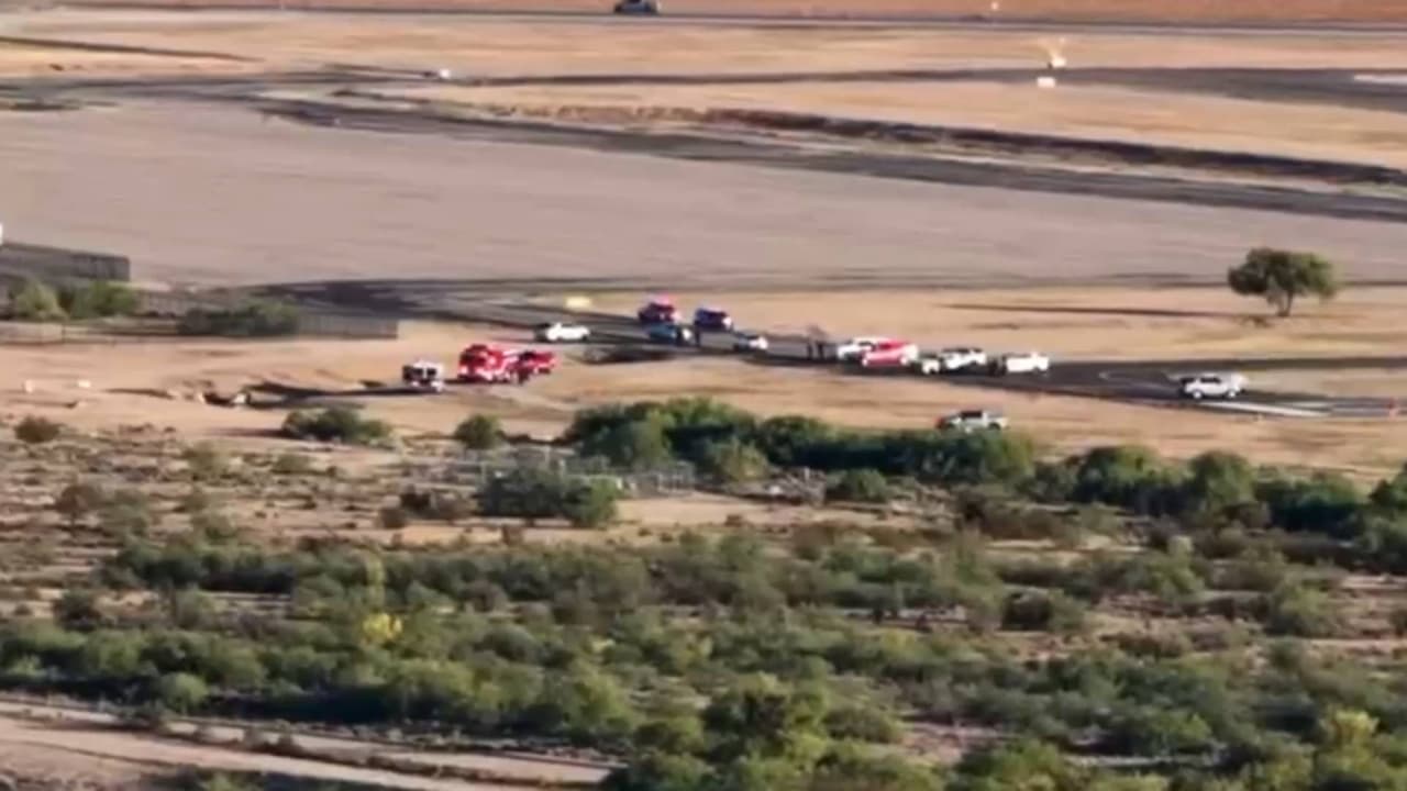 Un avión de pasajeros se estrelló en el aeropuerto de Marana: Confirman que dos personas murieron