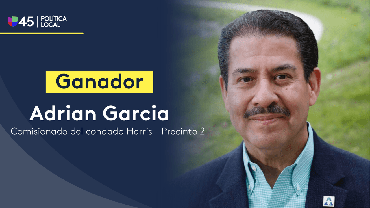 El demócrata Adrián García es reelegido como comisionado del precinto 2 del condado Harris