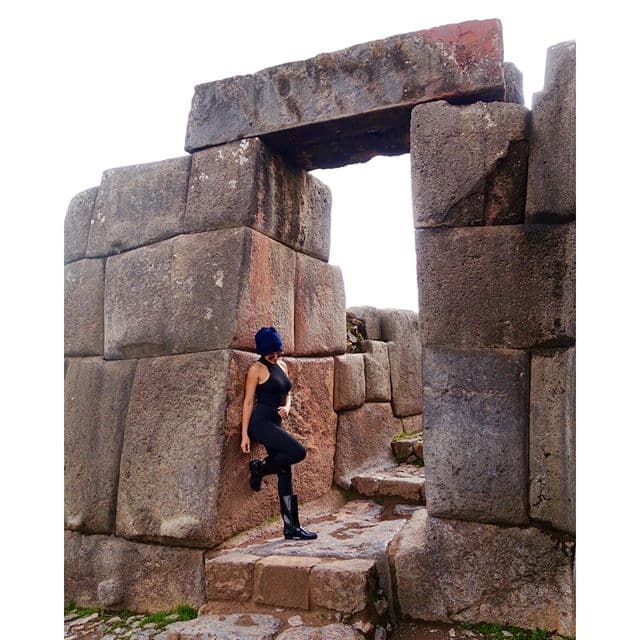 Visitó uno de los lugares más icónicos y visitados por muchos. El Coricancha o Templo del Sol, es el templo inca sobre el cual fue construido el Convento de Santo Domingo.