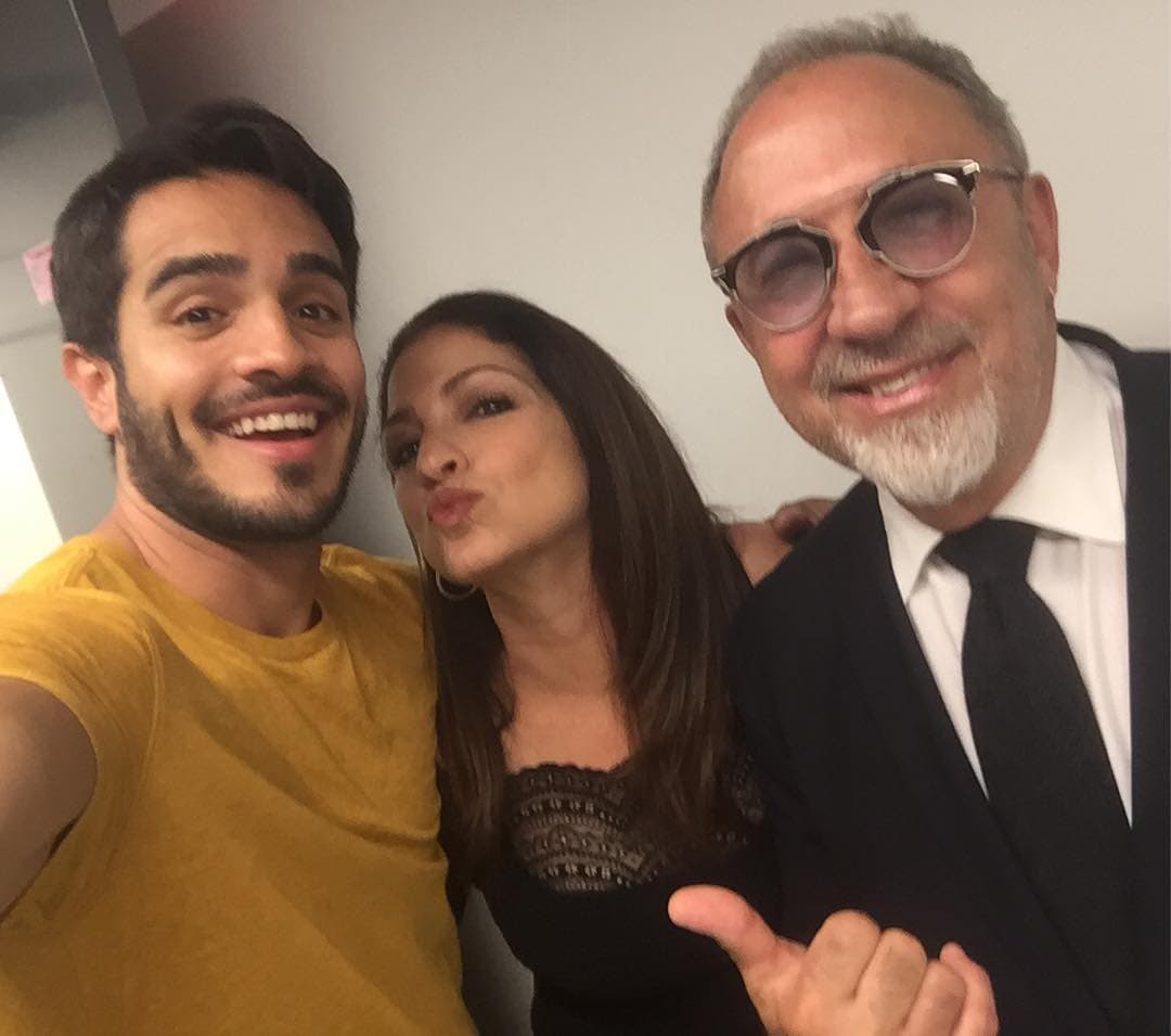 En la puesta en escena 'On your feet!', Ektor interpretó a Emilio Estefan.