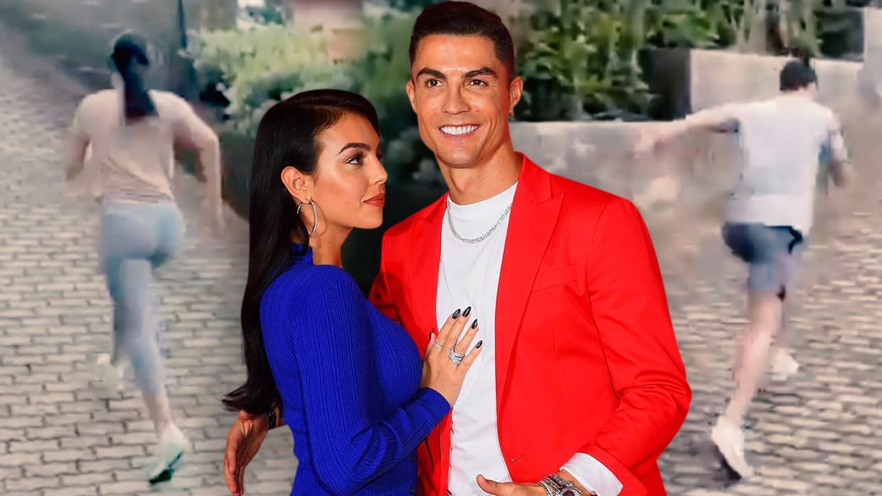Cristiano Ronaldo y su novia muestran la diferencia entre un pato y una gacela (según este video, son 2 segundos)