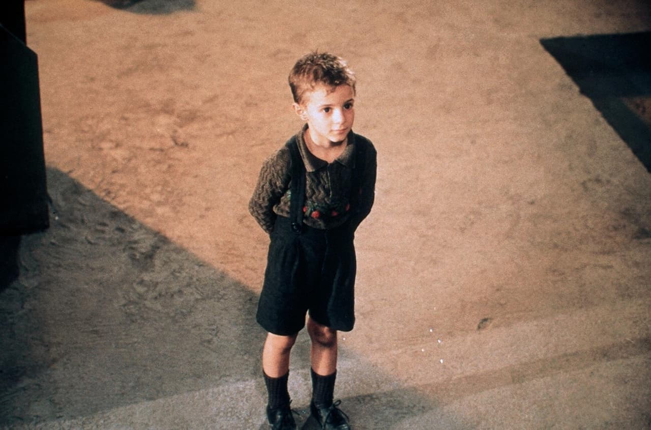 Giorgio Cantarini tenía solamente 5 años cuando interpretó a Giosué.