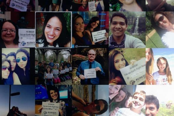 Las chicas de Primer Impacto no se quedaron con las ganas de participar en esta selfie global. Bárbara Bermudo y Pamela Silva pusieron su granito de arena.