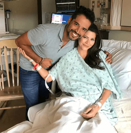 Ana Patricia Gámez y su esposo Luis Carlos no pueden estar más felices. La familia Martínez Gámez está completa.