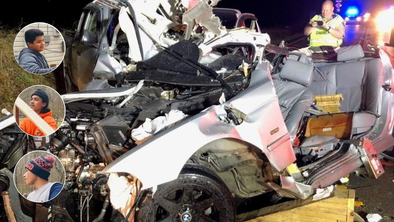 Dan el último adiós a los tres hermanos hispanos de 21, 15 y 12 años que murieron en accidente automovilístico