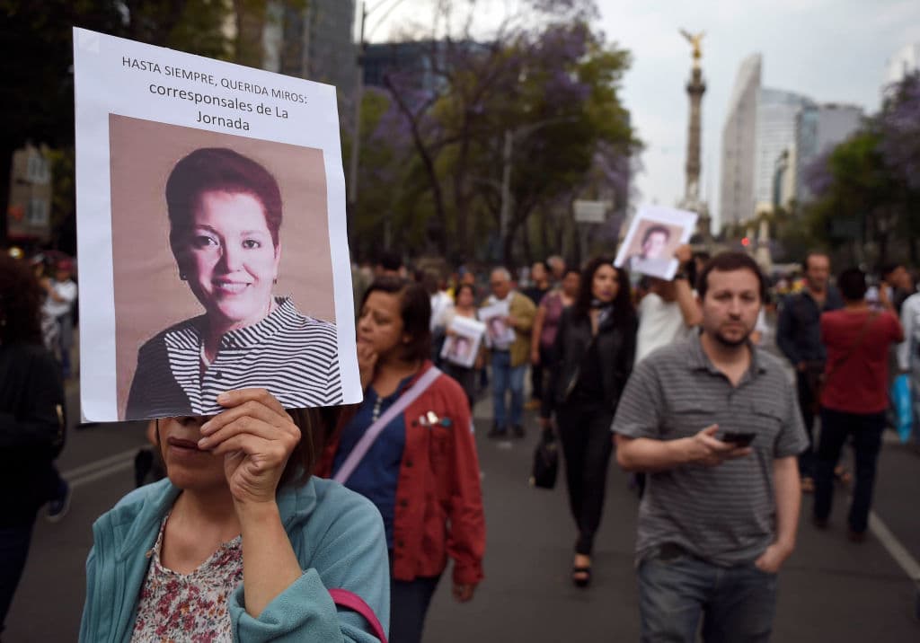 Marcha en Ciudad de México el 25 de marzo en repudió al asesinato de la periodista Miroslava Breach