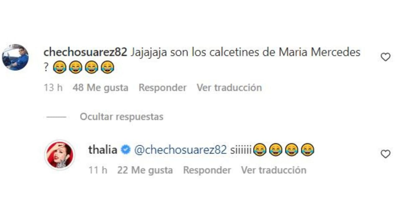 El calcetín roto de Thalía