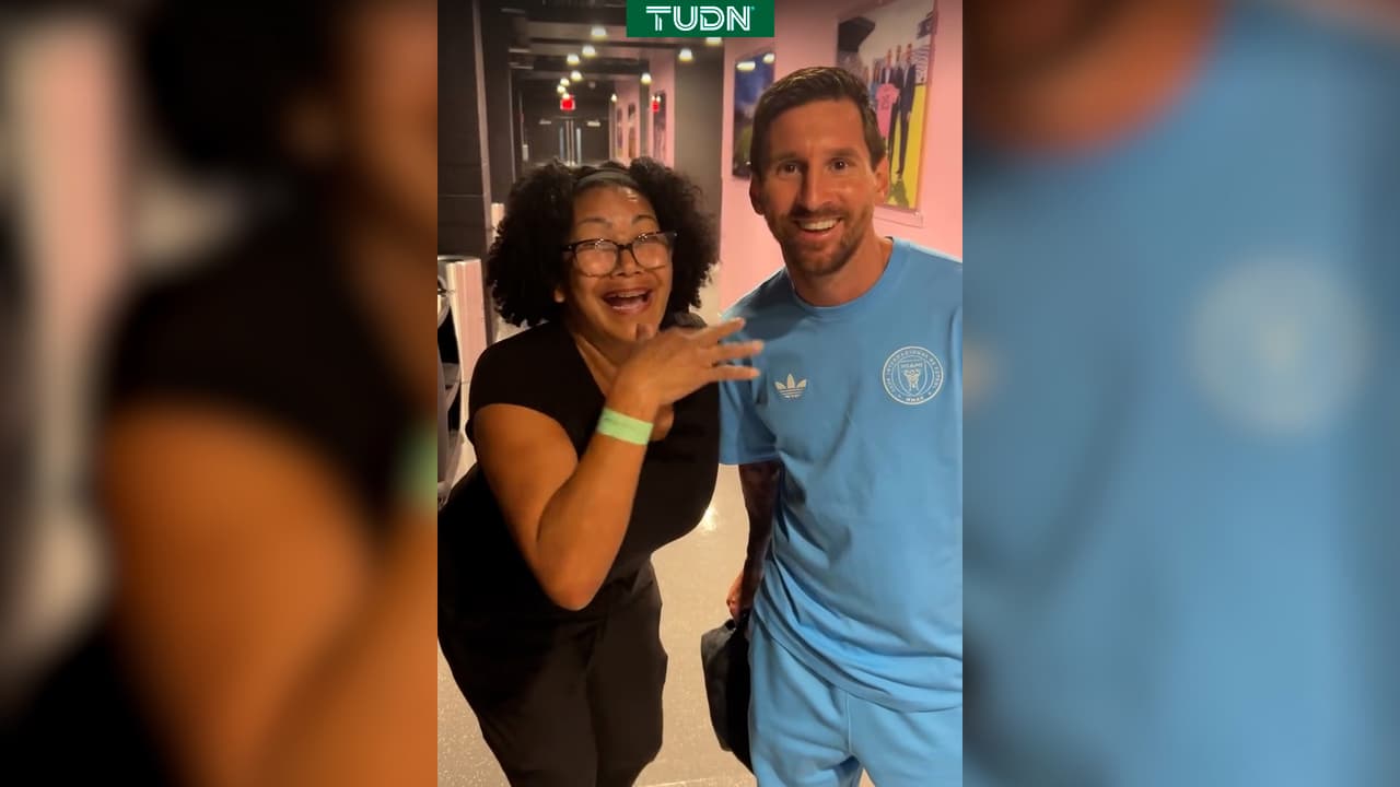 Inmigrante venezolana pierde su empleo por pedirle saludo a Messi