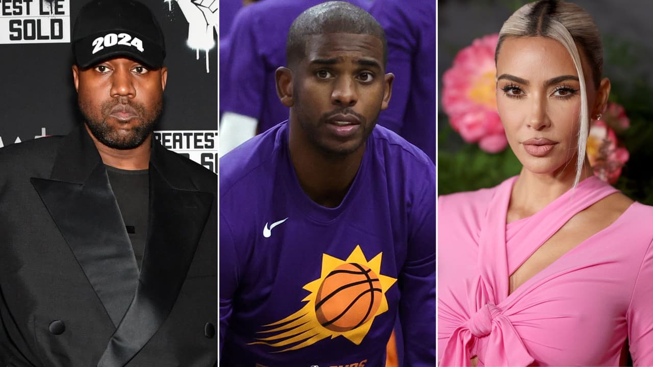 Kanye West dice haber "atrapado" a Kim Kardashian con Chris Paul 