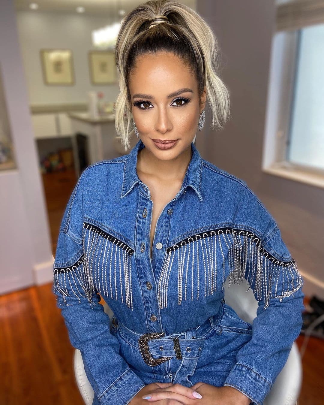 La guapa presentadora lleva el ritmo caribeño en las venas, y así nos lo ha demostrado en muchas ocasiones en sus redes sociales.