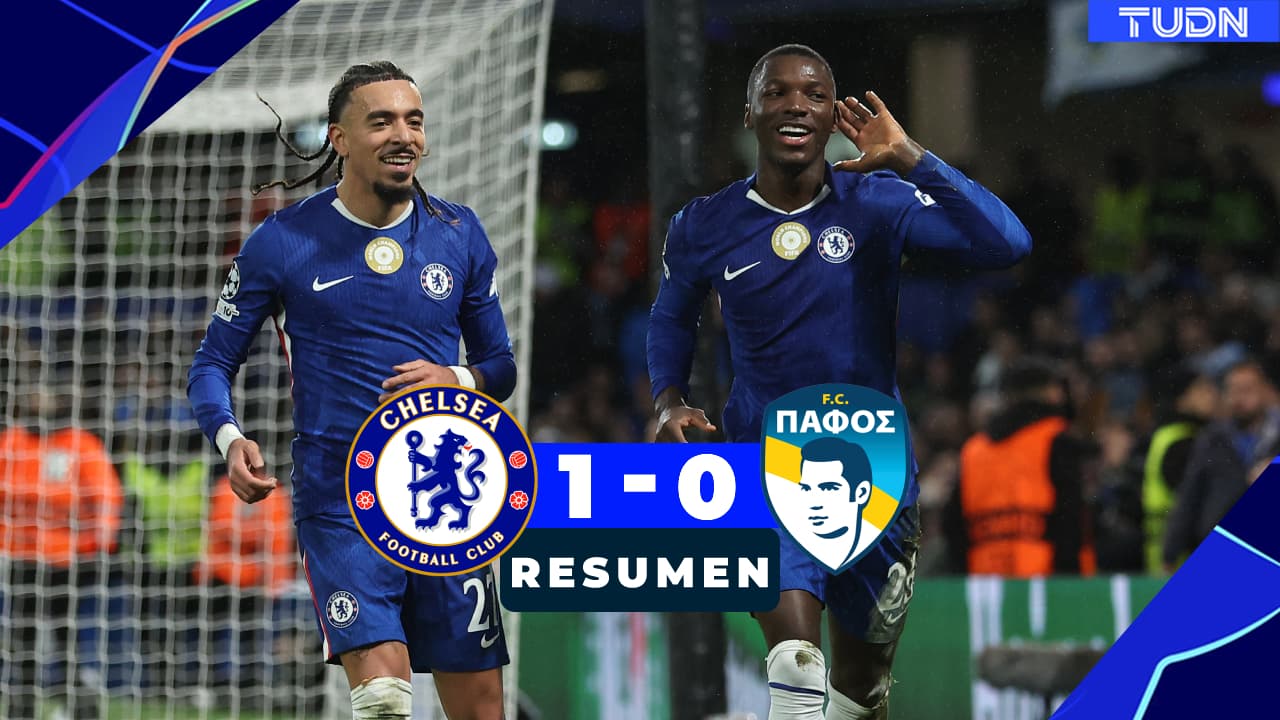 Resumen | Chelsea rompe mala racha con victoria ante Pafos en Champions