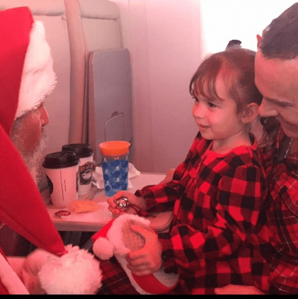 Para Alan Tacher ver la cara de Michelle al ver a Santa no tiene precio. Para él fue inevitable recordar su época de niño.
