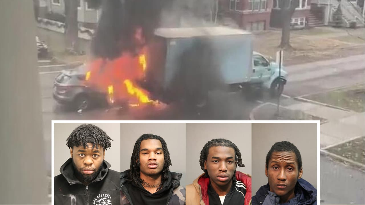 Presentan cargos a presuntos ladrones involucrados en aparatoso choque a norte de Chicago