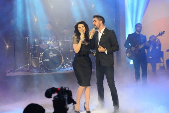 Sin duda fue una de las presentaciones más emotivas de la noche.