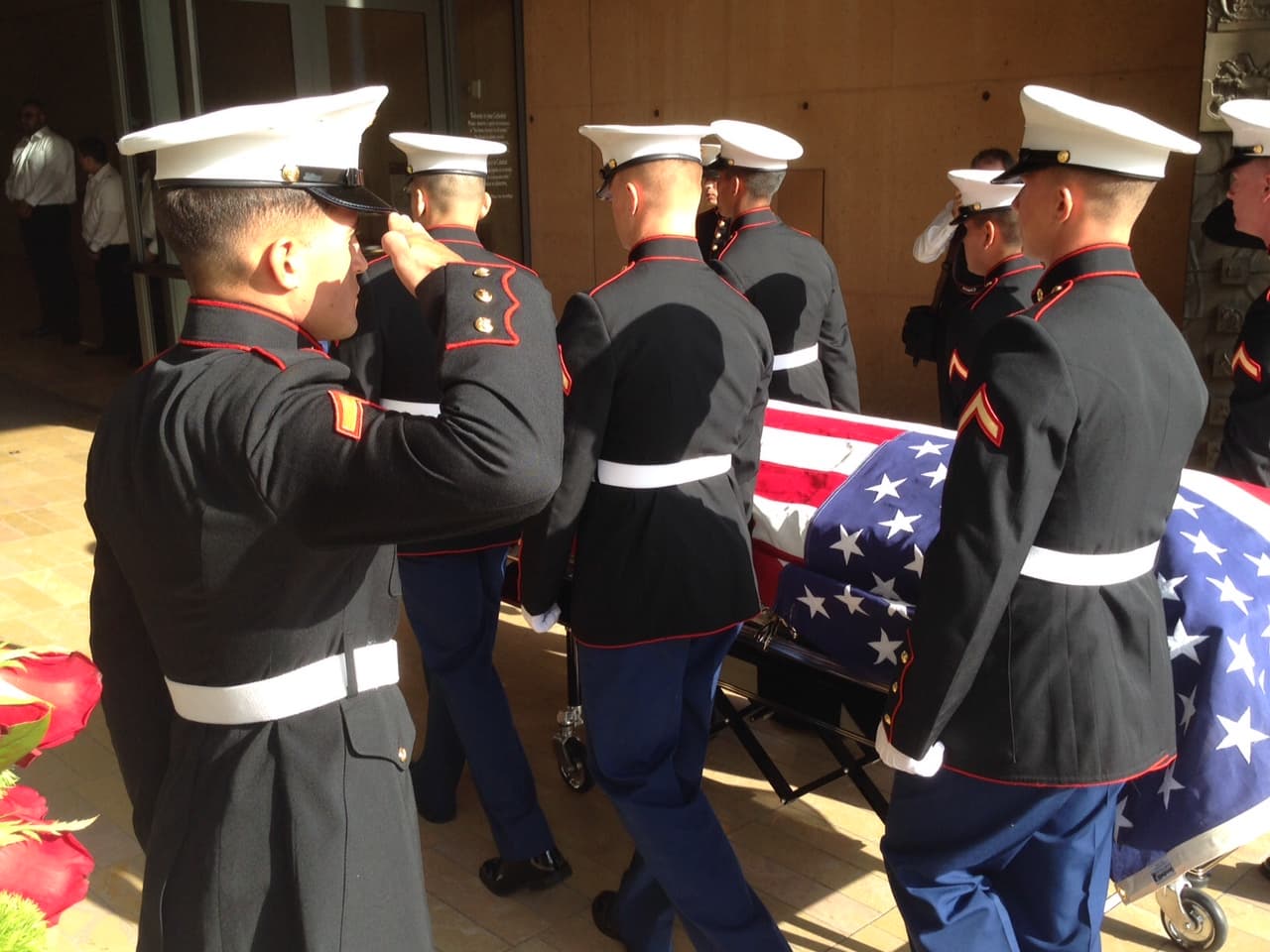 El marine fue baleado el 16 de septiembre tras encararse con un grupo de personas que presuntamente trataban de robar un auto.