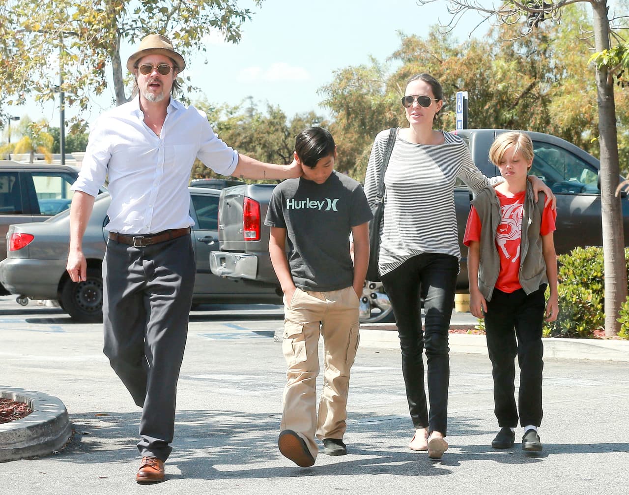 Una hermosa foto familiar.