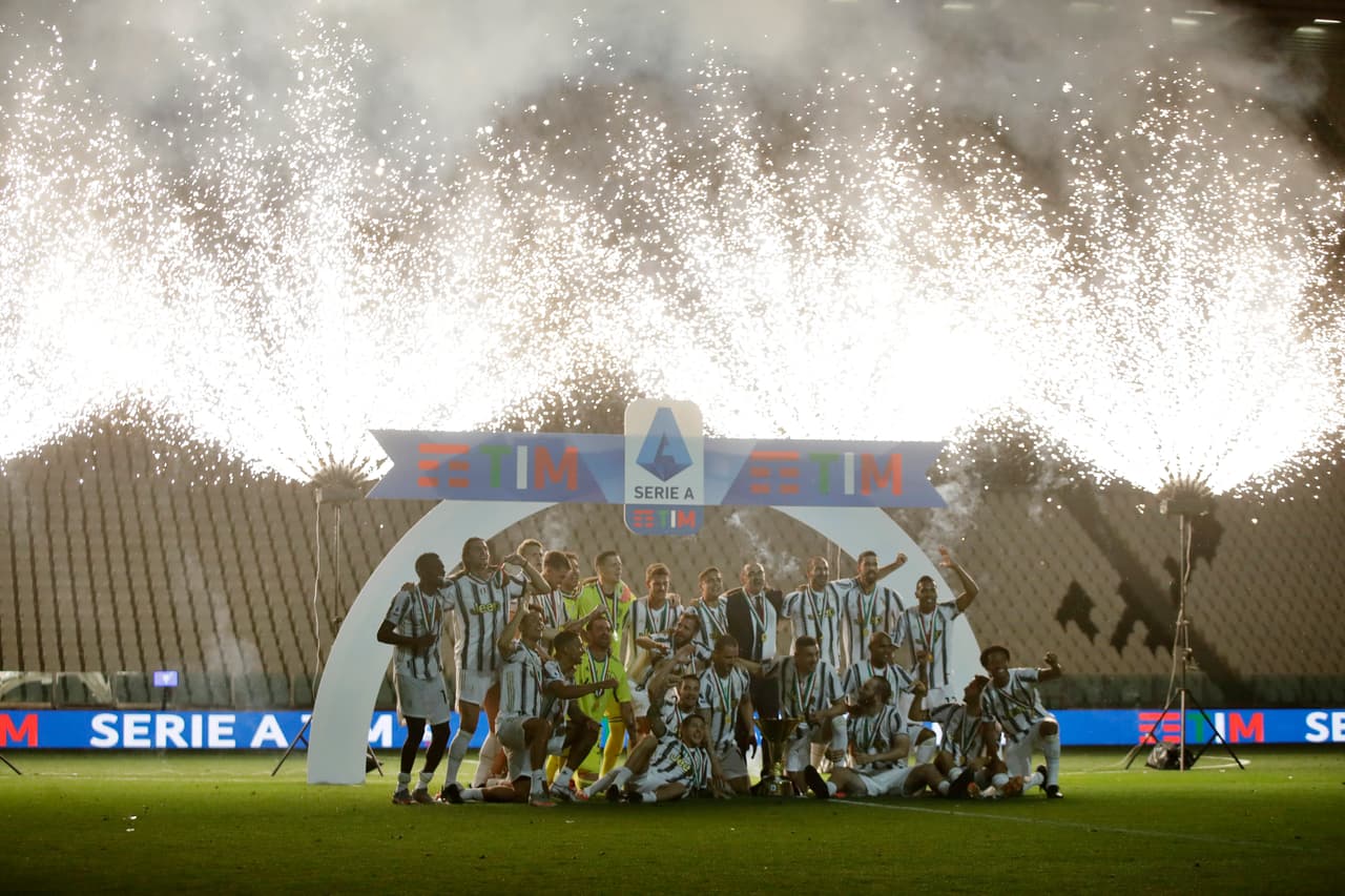 Así festejaron CR7 y la Juve el título de la Serie A | Culminó el campeonato de la Liga italiana de futbol y los festejos del flamante campeón fueron espectaculares.