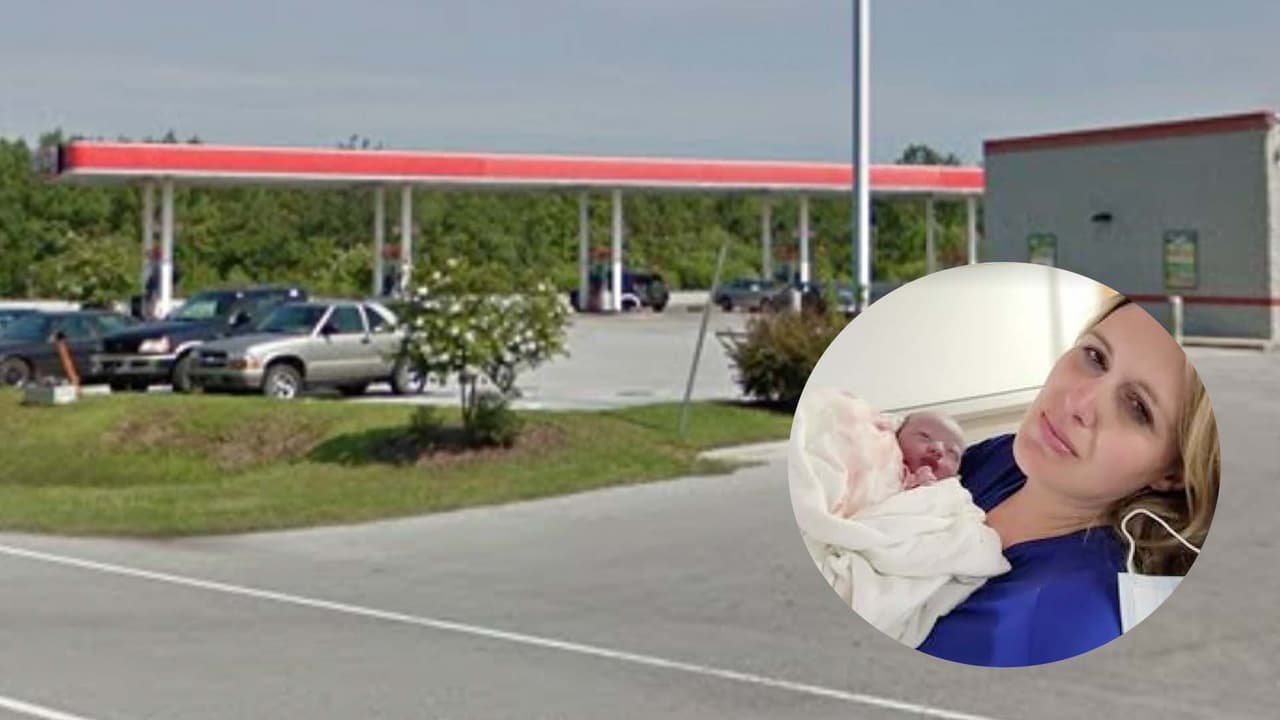 Bebé nace en una gasolinera, familia dice que los rechazaron en el hospital