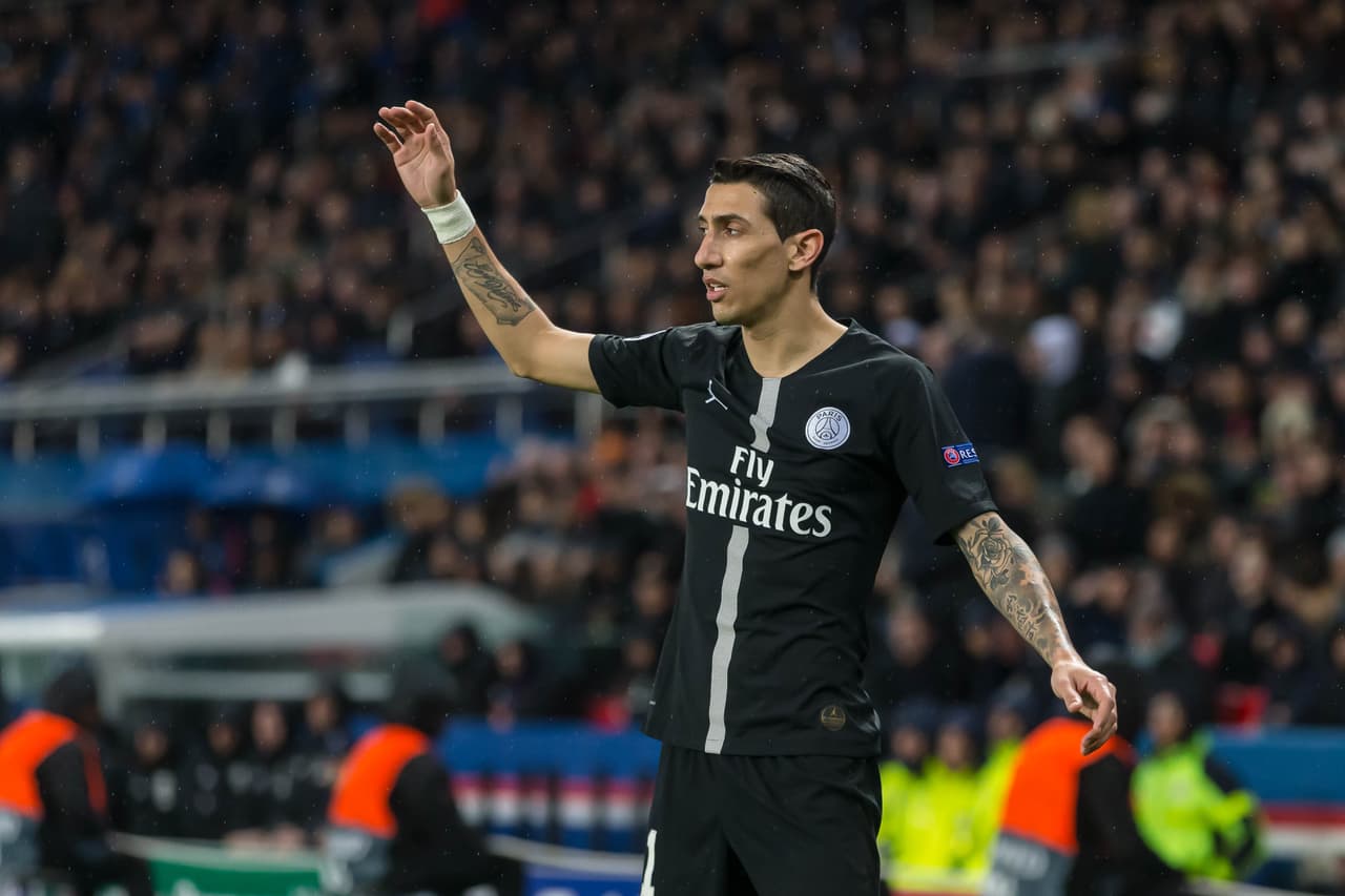Mediocampista: Ángel Di María (Paris Saint-Germain)