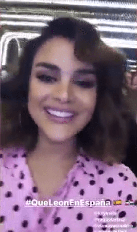 La película de Clarissa se proyectó el miércoles 18 de septiembre y la dominicana lucía emocionada en un video que publicó en sus historias de Instagram.