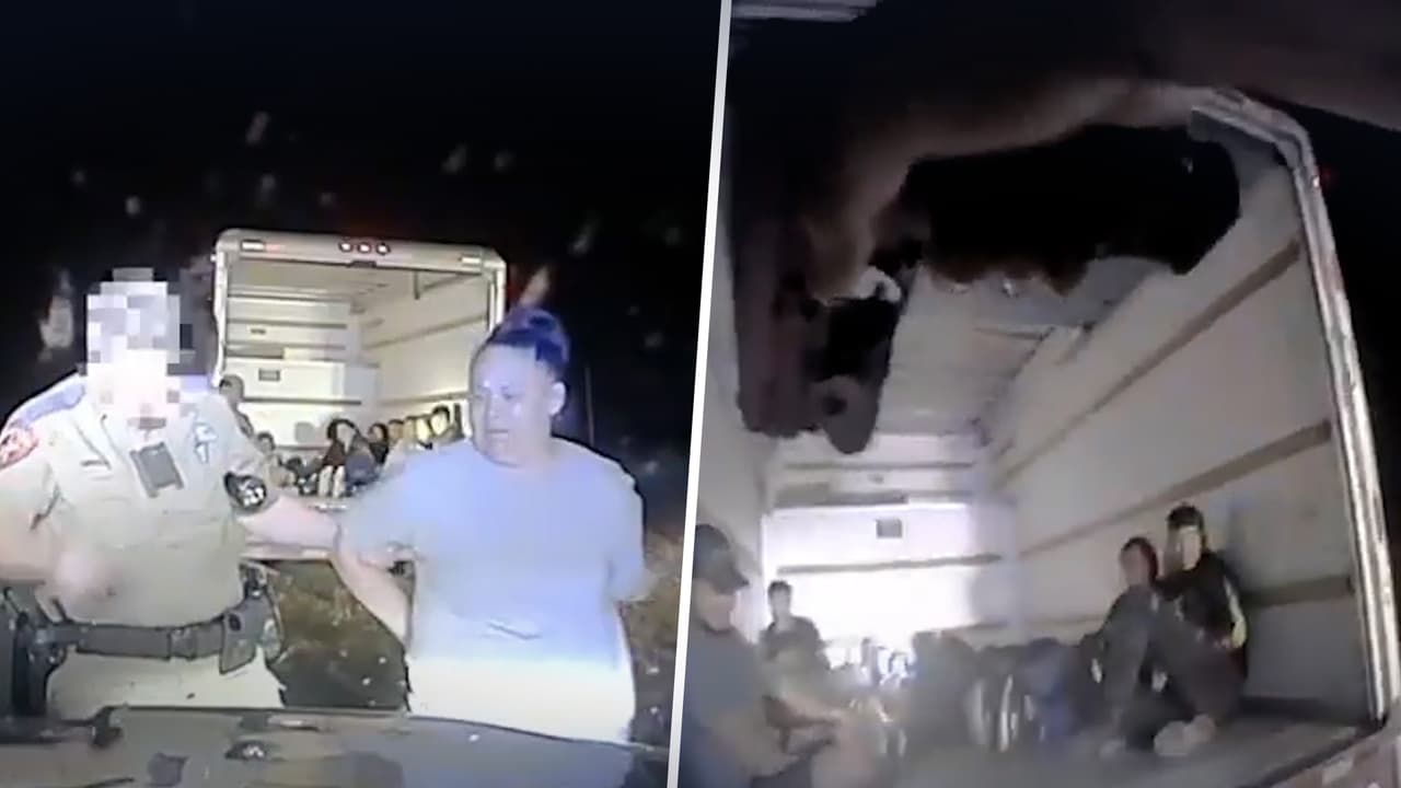 "Solo estoy tratando de hacer dinero extra": Mujer llevaba a 15 inmigrantes, entre ellos 3 niños, en camión de U-haul