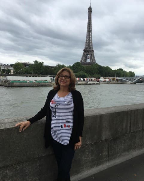 ¡Cumpliendo un sueño! La mamá de Ana Patricia por primera vez en Europa.