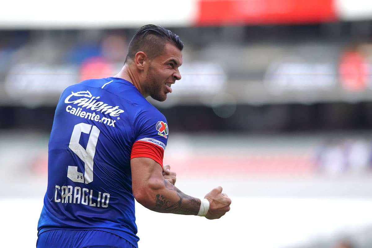 El delantero argentino Milton Caraglio se encargó de anotar el 3-1 al minuto 70, con lo que llegó a tres goles en el Apertura 2018.