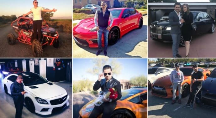 De autos ni hablar: es un excéntrico de los coches deportivos, de lujo o todoterreno.