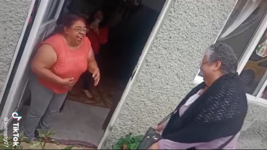 La reacción hizo que el video se viralizara