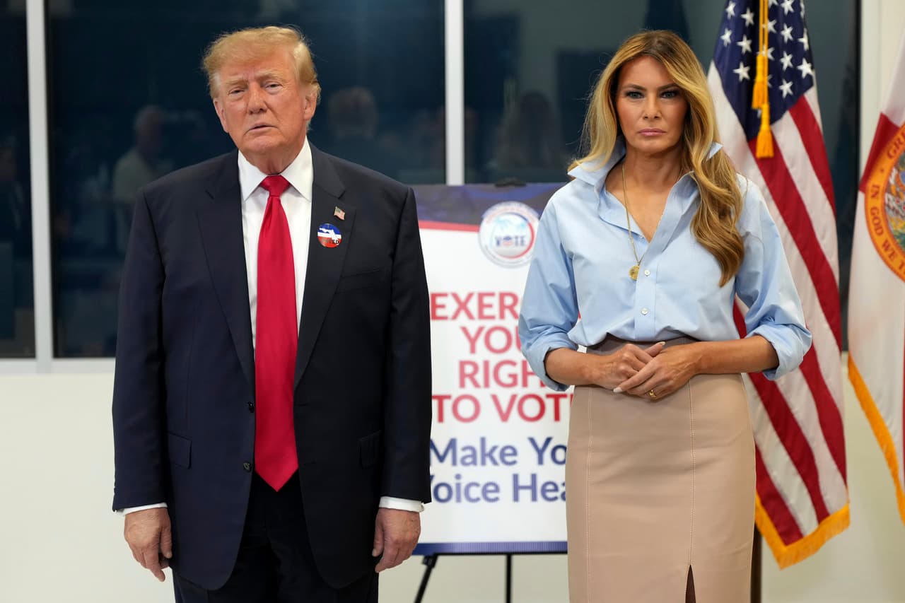 Trump vota de forma anticipada en Florida mientras busca movilizar a los votantes republicanos en la recta final de su campaña