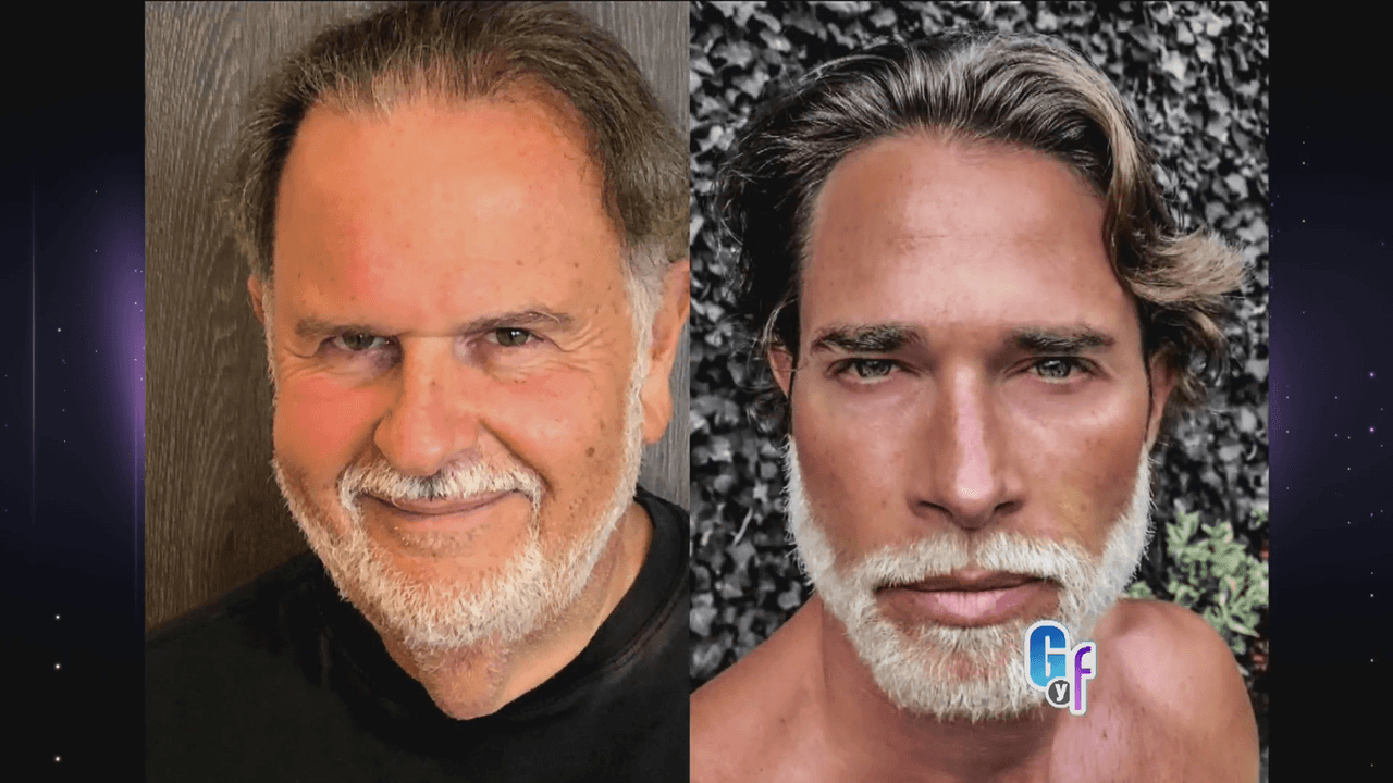 Y aquí está la prueba: "La verdad que no hay tanta diferencia, yo creo que hasta luzco mejor que él en algunas fotos", dijo Rauly cuando vio la comparativa.