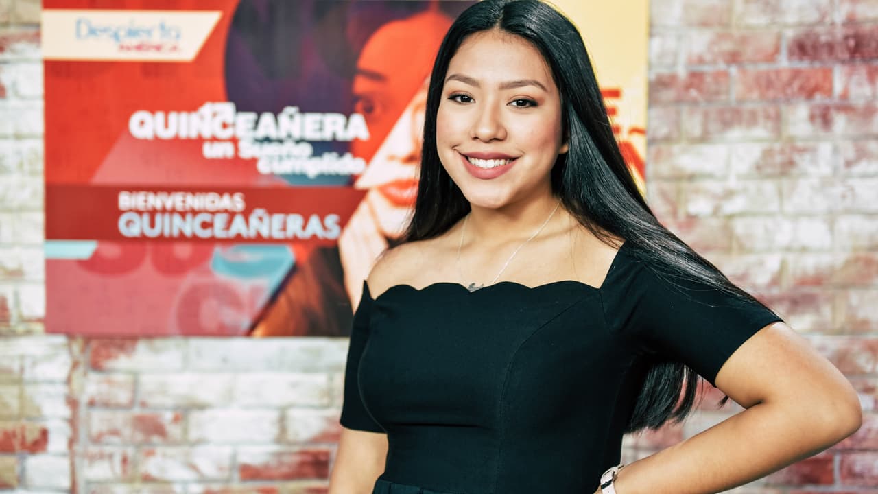 Yenisse Sevilla fue la primera en presentar su reto, el cual consistió en darle solución a un problema de violencia doméstica. Su sueño es ser una gran abogada.