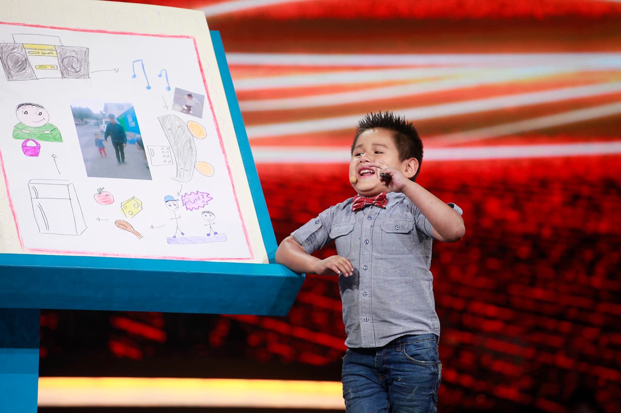 Giovani no solo se ganó la preferencia de los jueces y del público por sus gracias, sino también por su sensibilidad y ternura. En uno de los programas presentó su carta a Santa Claus, ahí expresó que su deseo más grande era que sus papás (quienes estaban separados) se reconciliaran.