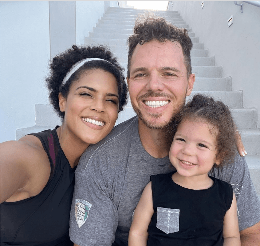 Francisca y su esposo, Francesco Zampogna