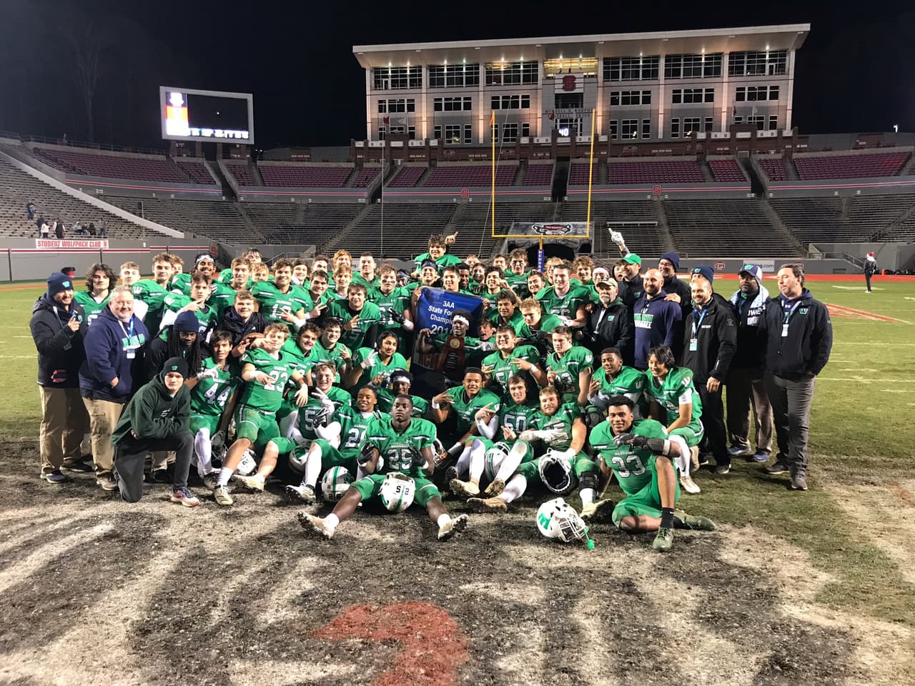 Weddington High School ganó el campeonato estatal.