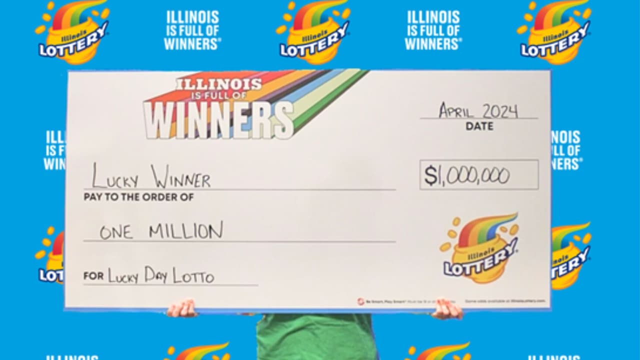 Le regalaron un boleto de lotería y se ganó un millón de dólares