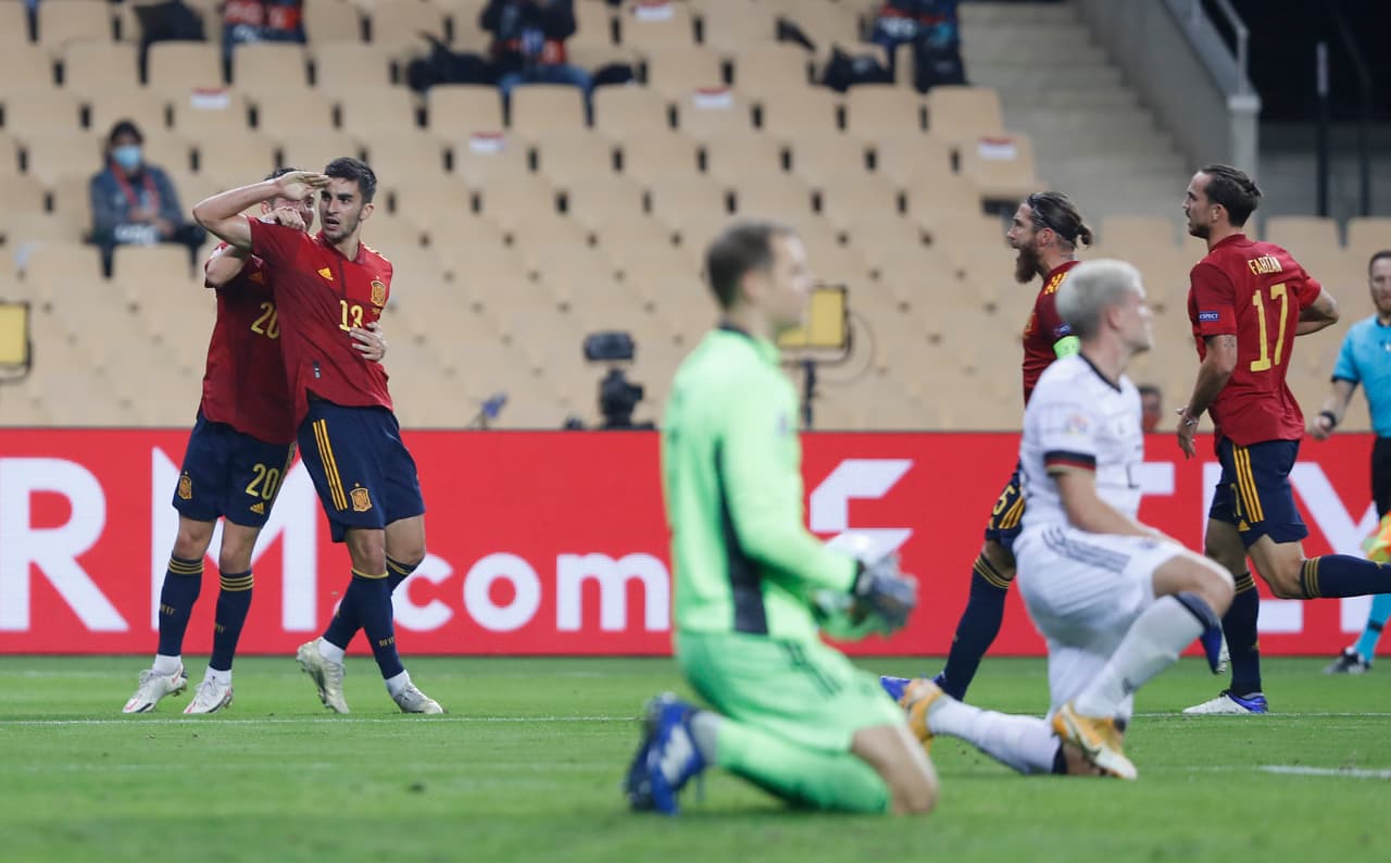 Morata (17’), Torres (33’, 55’, 71’), Hernández Cascante (38’) y Oyarzabal (89’) se sirvieron con la ‘cuchara grande’ en la tremenda goliza.