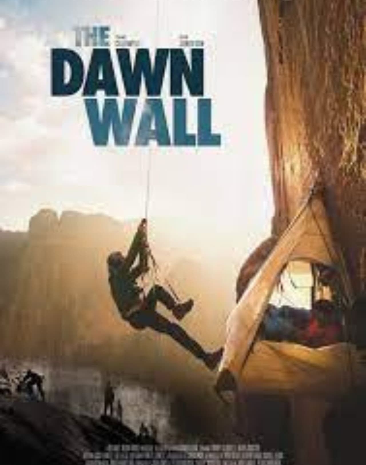 “The Dawn Wall” es un documental estrenado en septiembre de 2018 que sigue a los escaladores Tommy Caldwell y Kevin Jorgeson en su escalada libre del "Muro del Alba". El documental fue dirigido por Josh Lowell y Peter Mortimer.