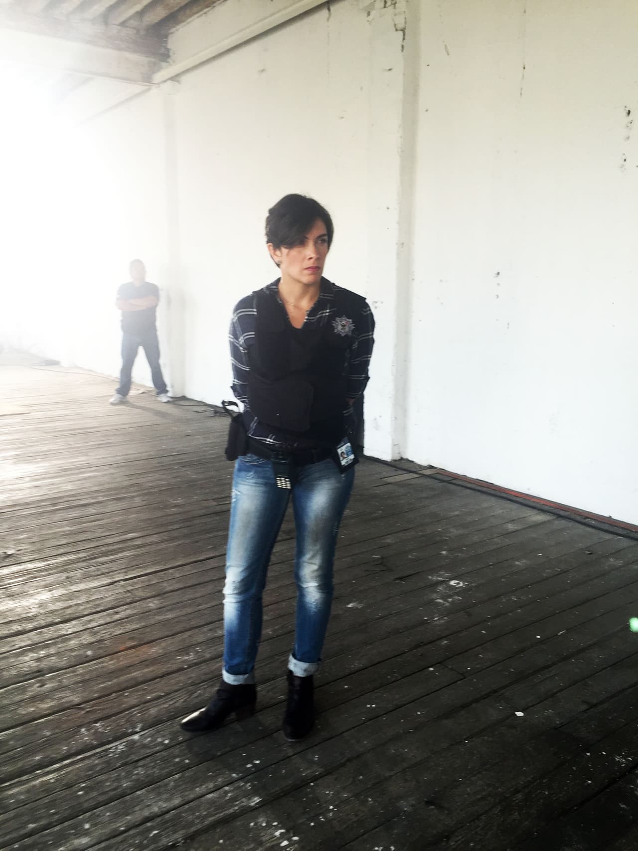 El personaje de la actriz María de la Fuente estaría presente durante todo el tiroteo.