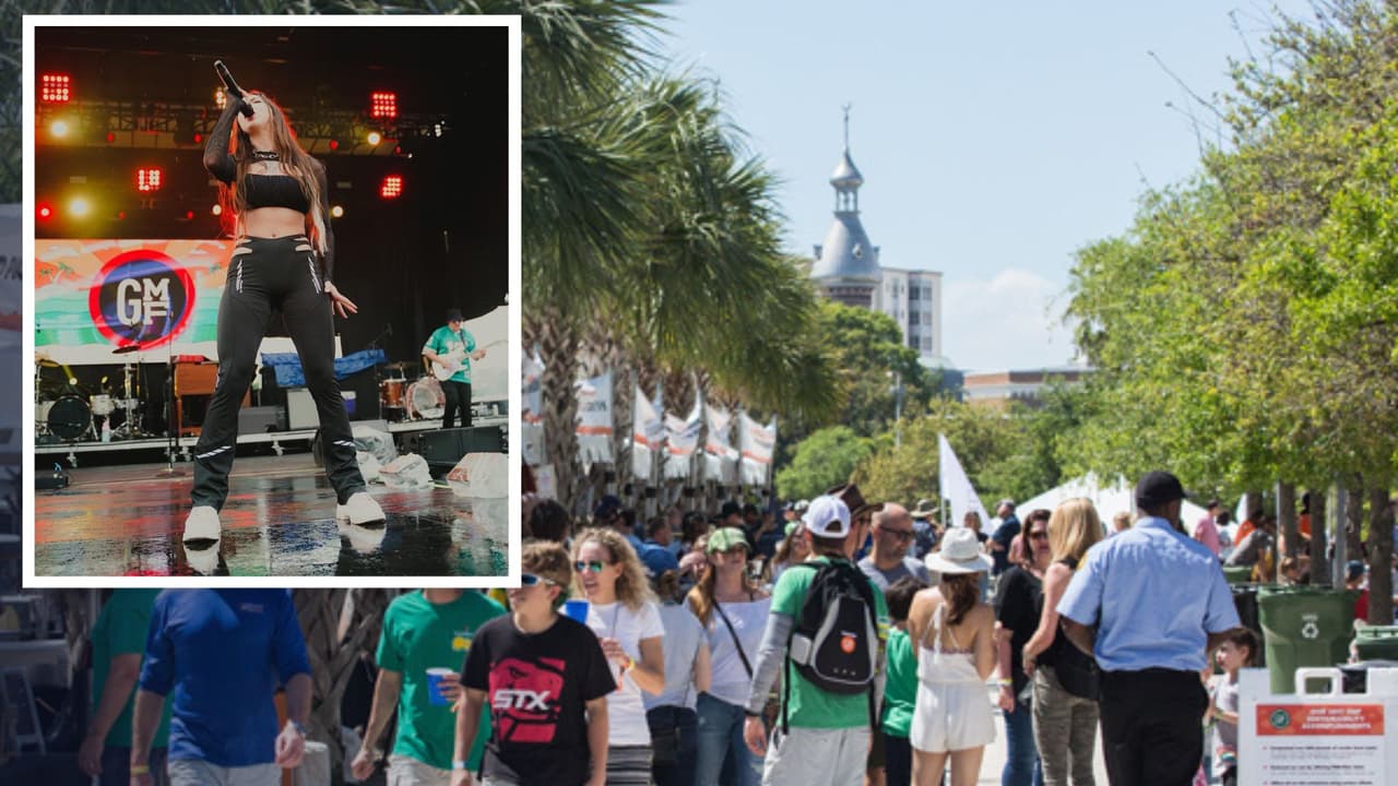 Gasparilla Music Festival reembolsaría a los asistentes del sábado tras la cancelación del evento por mal tiempo