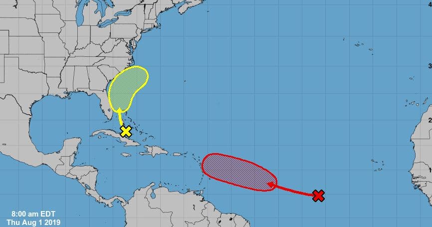 Sistema de camino al Caribe tiene altas probabilidades de desarrollo ciclónico