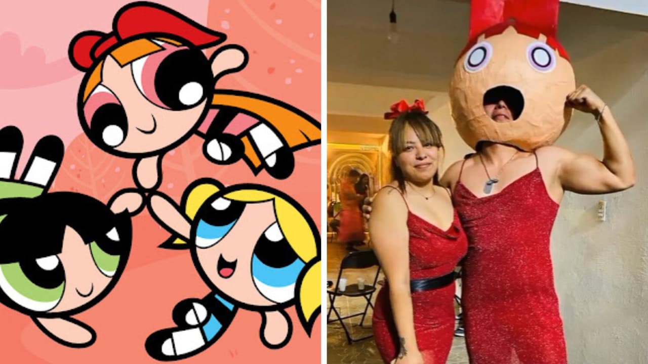  Amigas hacen disfraz grupal junto a sus novios: así lucen como 'Las chicas superpoderosas'