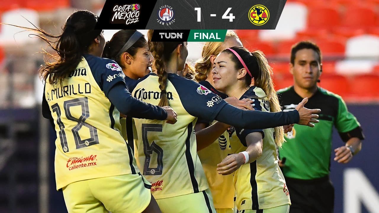 América Femenil hilvanó triunfos de visitante, ahora con doblete de Katty Martínez