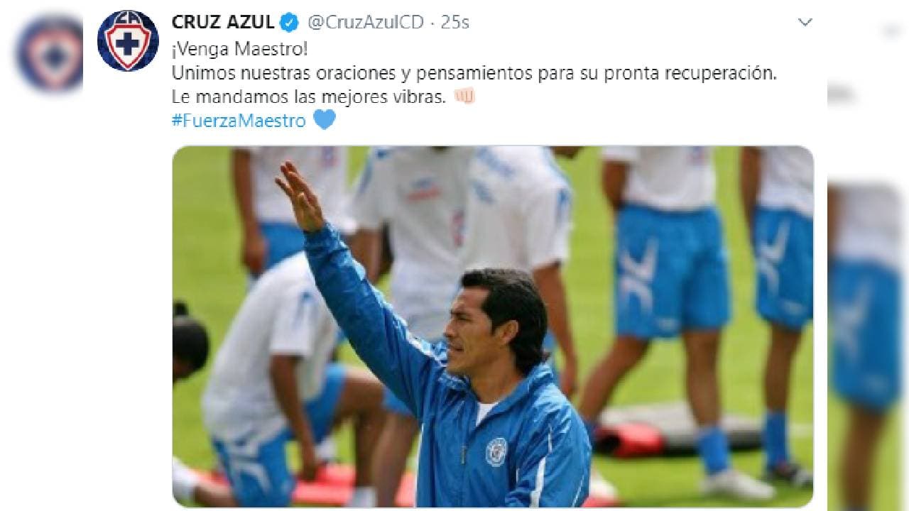 Así reaccionó el mundo del futbol ante la reciente hospitalización de ‘El Maestro’, Benjamín Galindo.