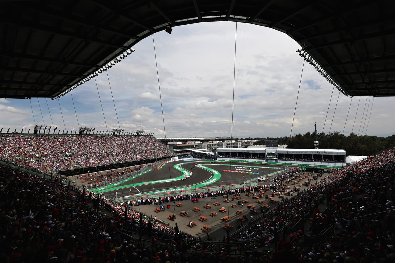 Las tribunas del autódromo Hermanos Rodríguez recibieron en su totalidad a los fanáticos en el escenario mexicano, que vive por segundo año consecutivo esta competencia.