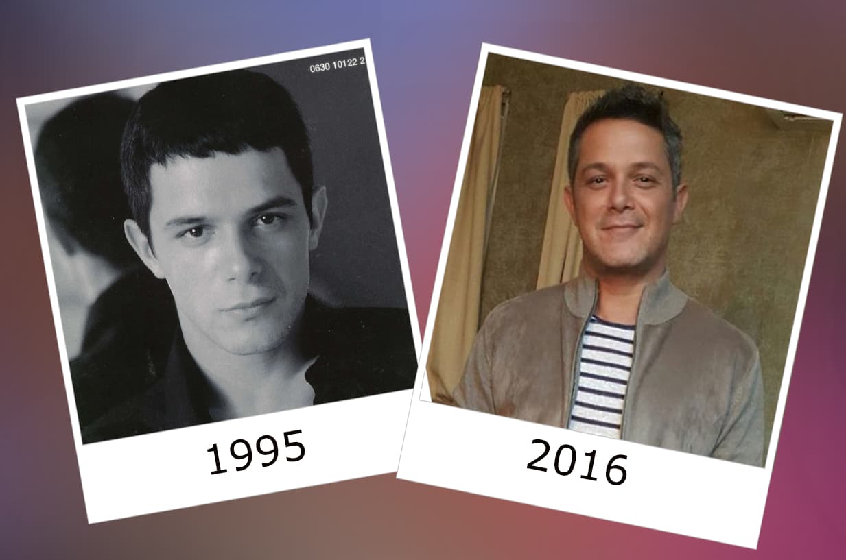 Otro romántico de los 90 fue Alejandro Sanz, que en la década de los 90 enamoró a las chicas con su música.